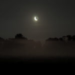 Mondaufgang bei Nebel. , Fangen wir mal den Mond ein, Danny Koerber, Sehnsucht der Augen, Mond, Himmel, Nacht