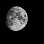 Vierfünftel Mond zunehmend., Fangen wir mal den Mond ein, Danny Koerber, Sehnsucht der Augen, Mond, Himmel, Nacht
