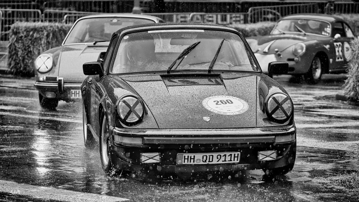 Porsche 911F Version H, Autorennen fotografiert von Danny Koerber für Sehnsucht der Augen.