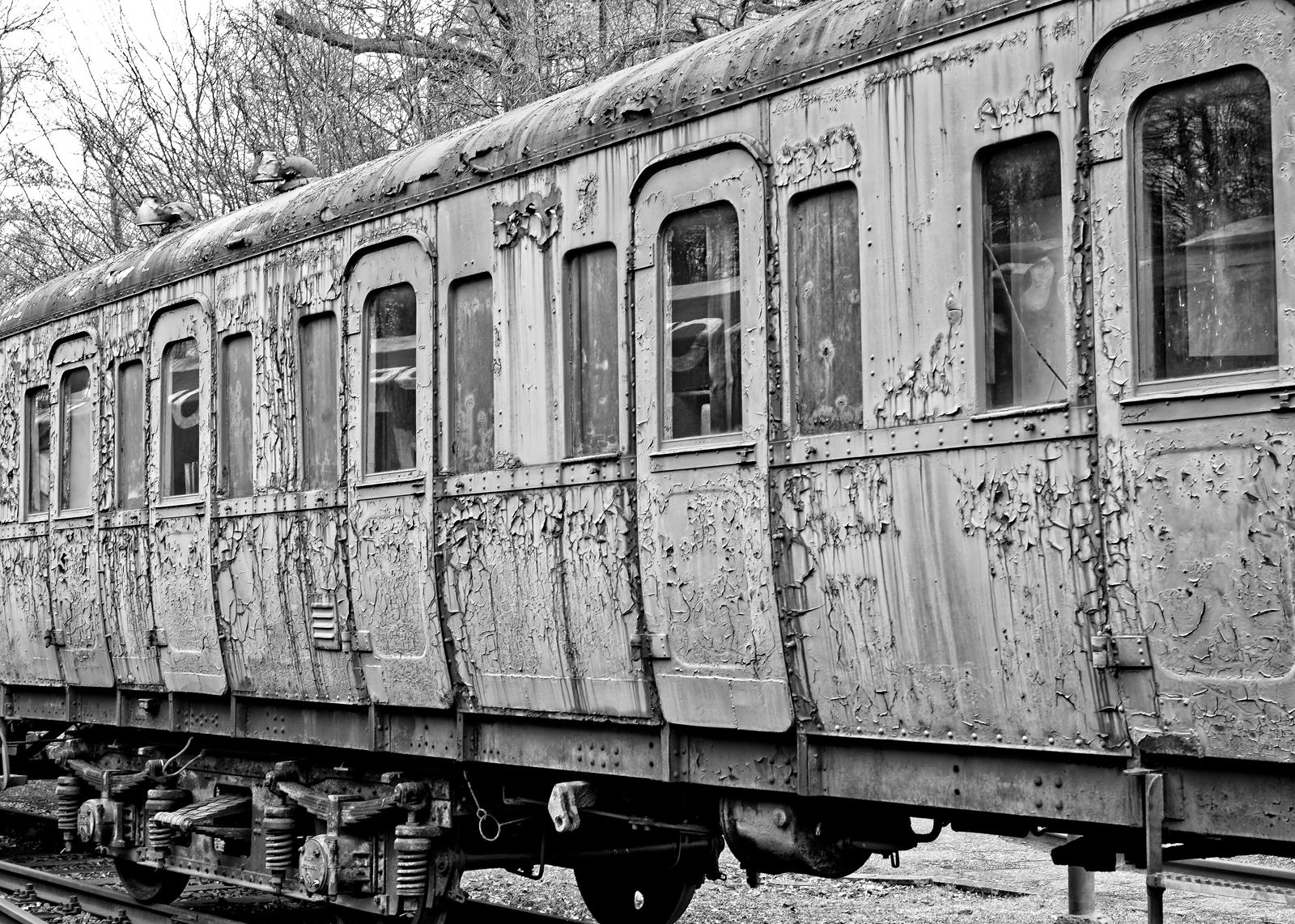 Alter Passagierwagon. Schienfahrzeuge fotografiert von Danny Koerber für Sehnsucht der Augen.
