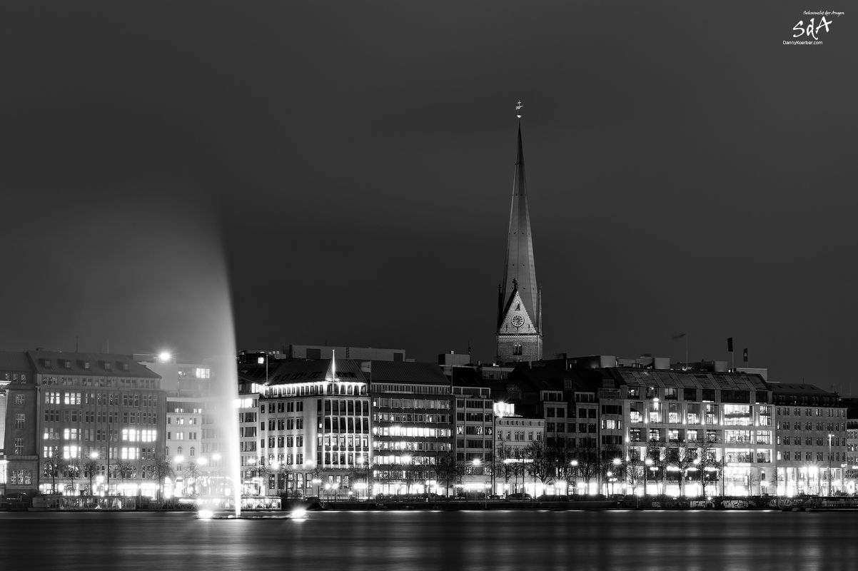 Ballingdamm und Sankt Petri in Hamburg, fotografiert von Danny Koerber für Sehnsucht der Augen.
