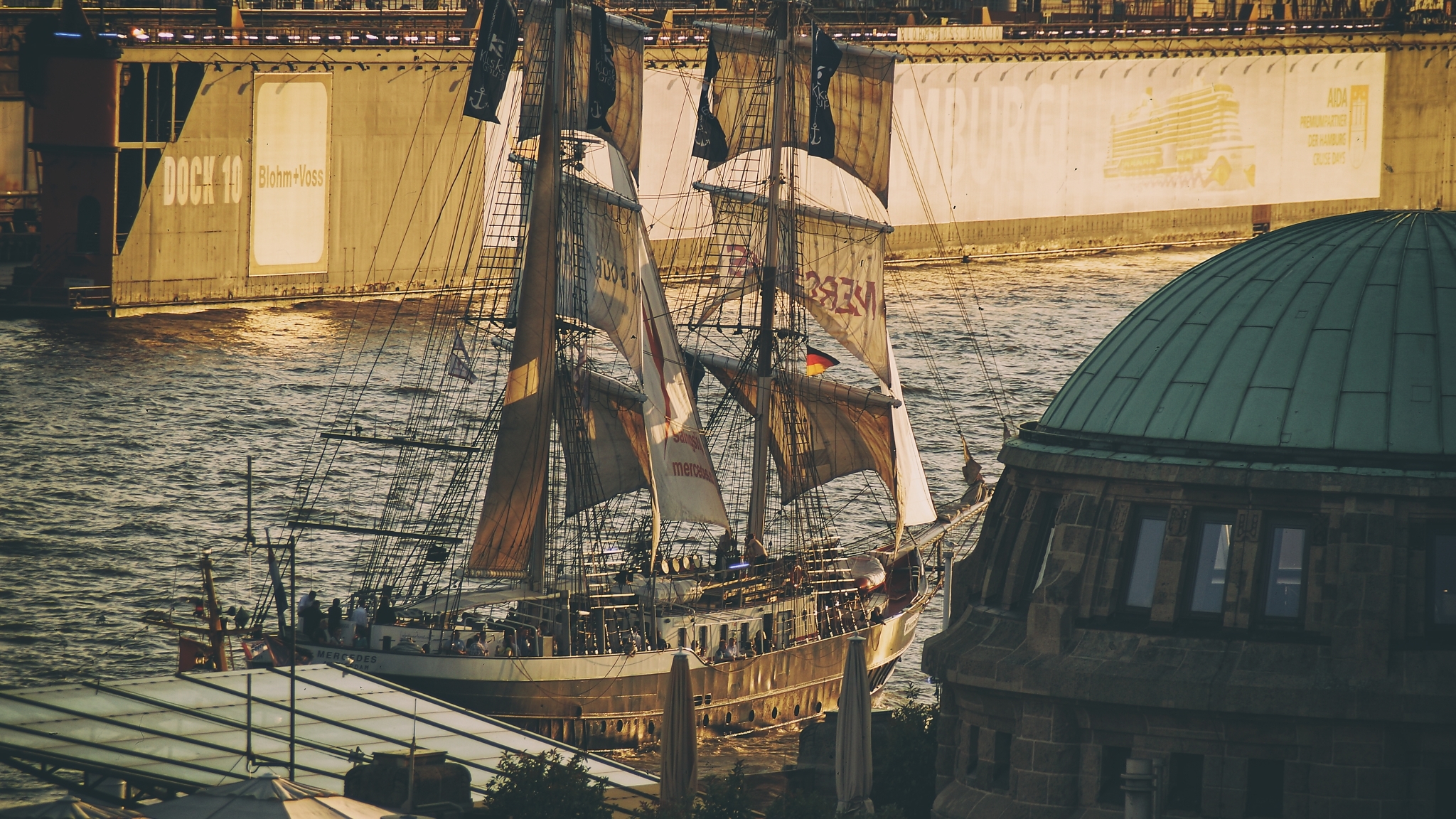 Ein Segelschiff, fotografiert von Danny Koerber für Sehnsucht der Augen